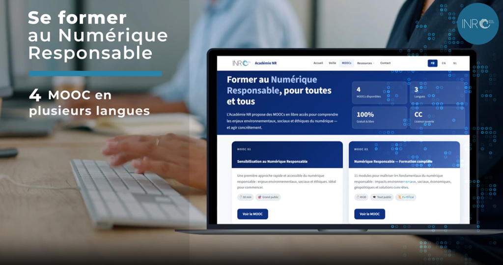Sensibiliser et monter en compétences numérique responsable