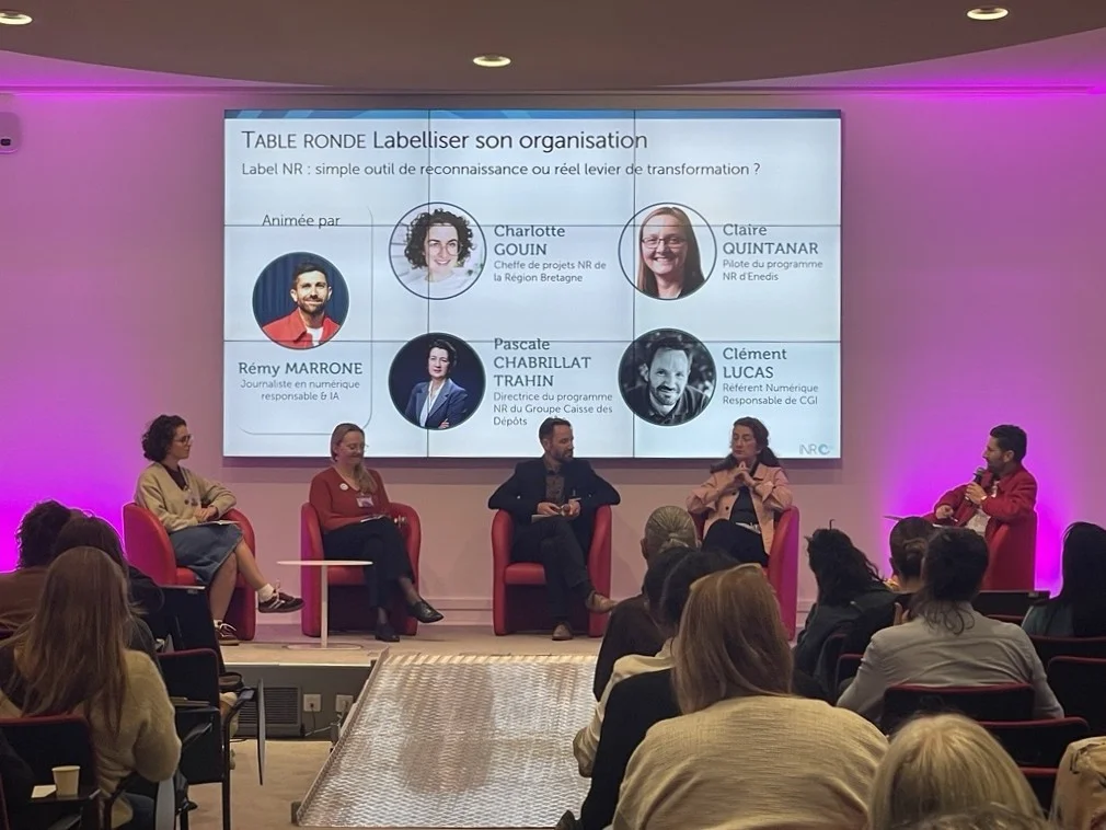 Table ronde sur le label Numérique Responsable